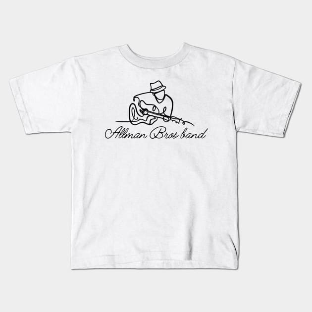 Allman Bros Kids T-Shirt by A tone for life